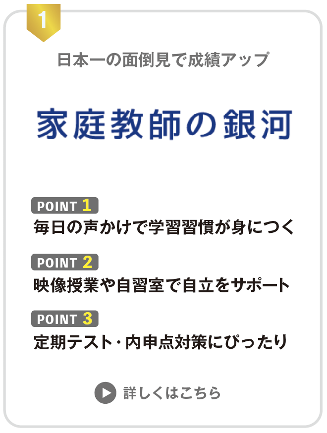 【親が選んだ】オンライン家庭教師おすすめ人気ランキングTOP10 35 学校の成績アップにおすすめ1位の銀河の図解