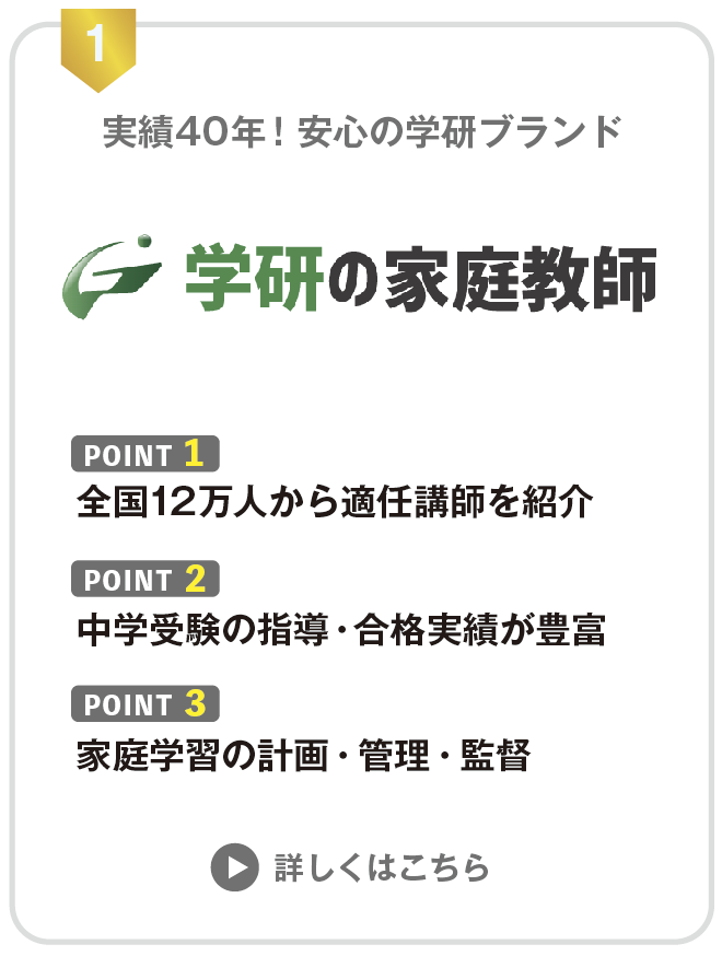 【親が選んだ】オンライン家庭教師おすすめ人気ランキングTOP10 38 中学受験におすすめ1位の学研の図解