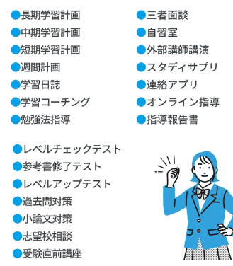 【合格者インタビュー】大学受験で学習管理型の塾は意味あるのか? 58 サポート内容